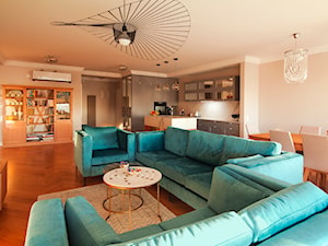 Apartament - Salon - zdjęcie od ANN-DESIGN Studio Projektowania i Aranzacji Wnetrz