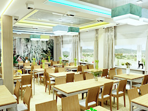 restauracja w UZDROWISKU - zdjęcie od ARTbis DESIGN Projekty i aranżacje WNĘTRZ, PROJEKTY ELEWACJI