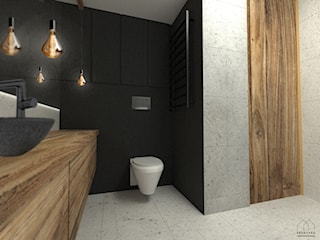 Betonowa  łazienka w stylu industrialnym / Bathroom Industrial Style