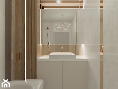 Aranżacje wnętrz - Łazienka: Marmurowa Łazienka / Marble Bathroom - Architecture & Design. Przeglądaj, dodawaj i zapisuj najlepsze zdjęcia, pomysły i inspiracje designerskie. W bazie mamy już prawie milion fotografii!