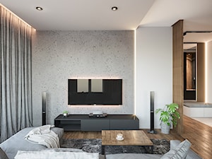 Mieszkanie na Ursynowie - Salon, styl nowoczesny - zdjęcie od Mili Design
