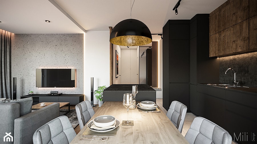 Mieszkanie na Ursynowie - Kuchnia, styl nowoczesny - zdjęcie od Mili Design