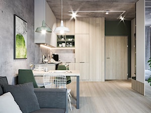 Mieszkanie na Pradze Północ - Kuchnia, styl nowoczesny - zdjęcie od Mili Design