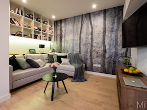 Mieszkanie na Woli - Salon, styl nowoczesny - zdjęcie od Mili Design