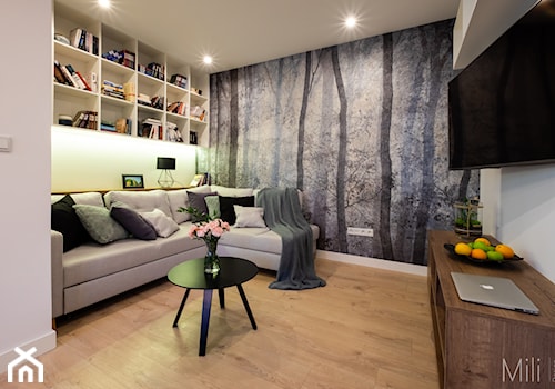 Mieszkanie na Woli - Salon, styl nowoczesny - zdjęcie od Mili Design