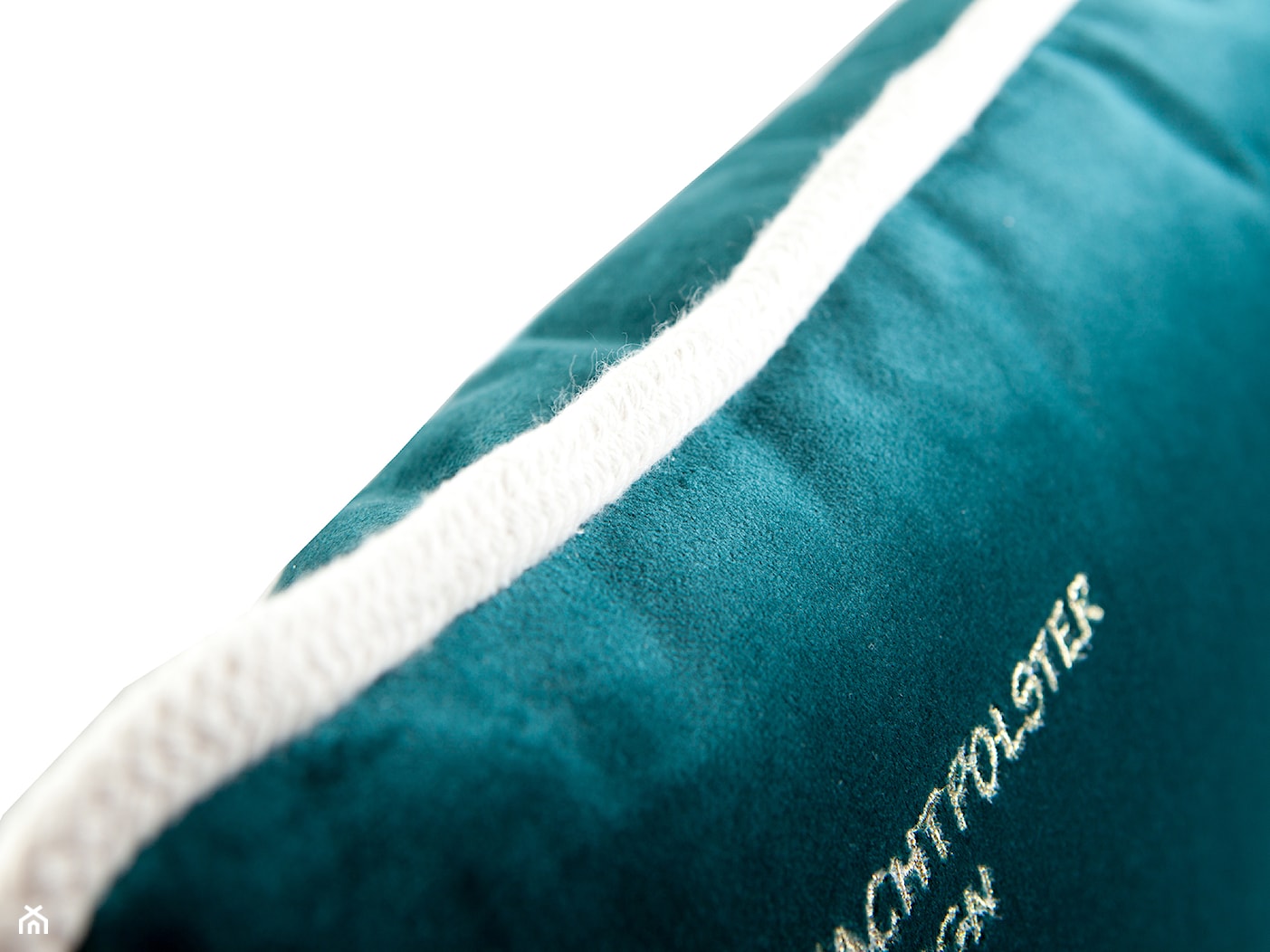 Poduszka ozdobna ze sznurkiem bawełnianym - zdjęcie od yachtpolster-design.de - Homebook