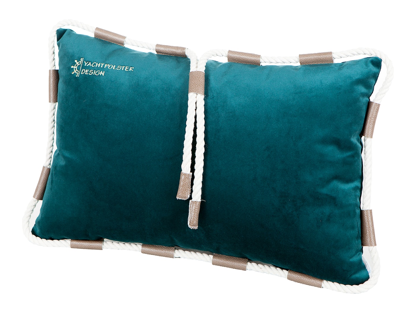 Poduszka ozdobna ze sznurkiem bawełniamym - zdjęcie od yachtpolster-design.de - Homebook