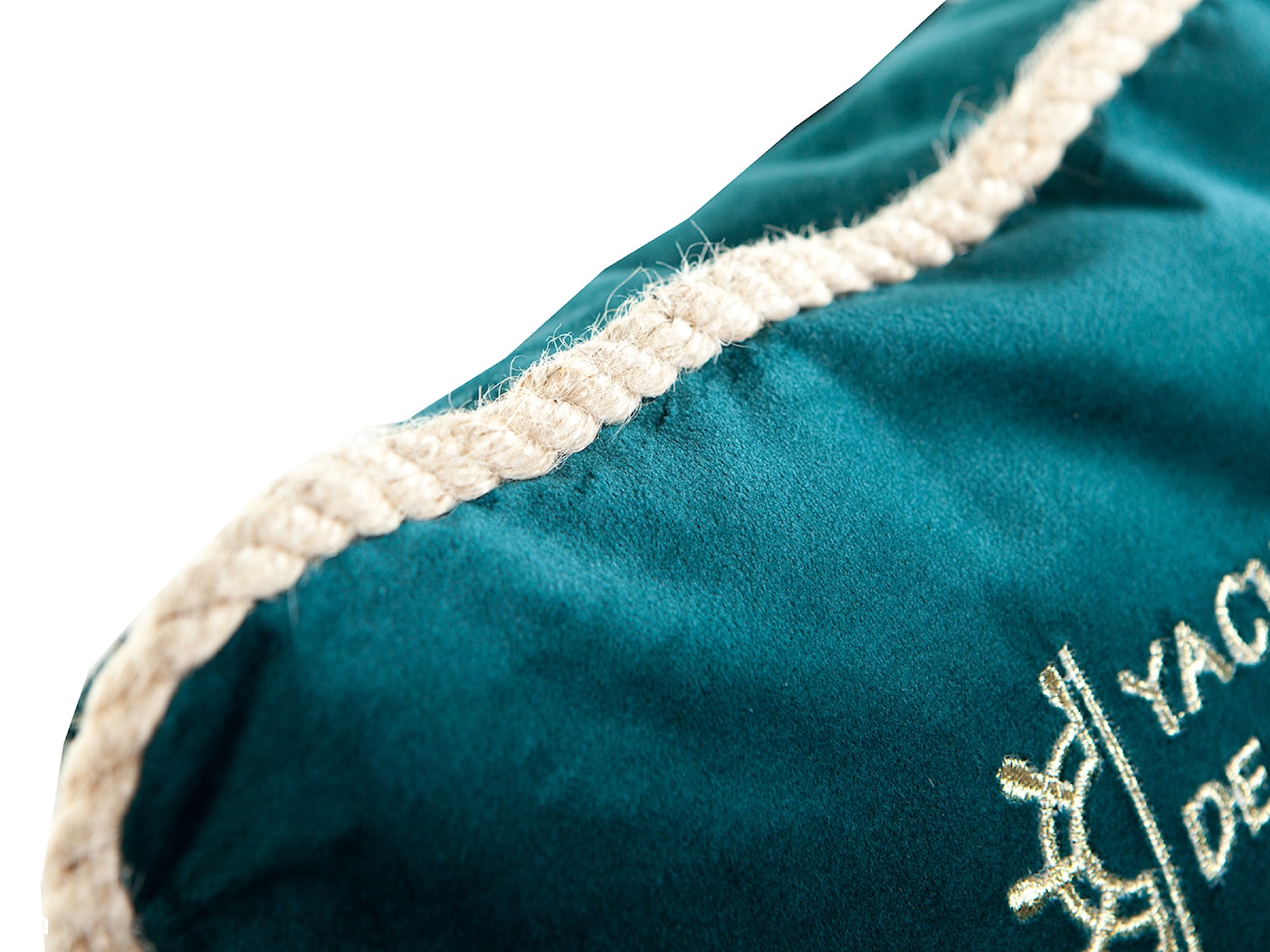Poduszka ozdobna ze sznurkiem jutowym - zdjęcie od yachtpolster-design.de - Homebook