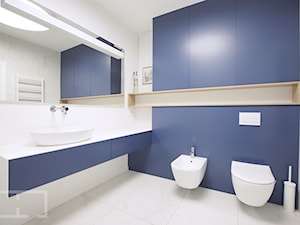 REALIZACJA projektu łazienki - Łazienka, styl minimalistyczny - zdjęcie od EFEKT DOMINA Projektowanie Wnętrz