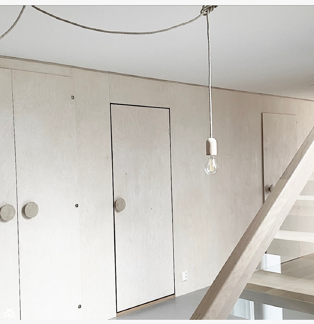 Klatka schodowa - Hol / przedpokój, styl minimalistyczny - zdjęcie od Marta Pazera - Homebook