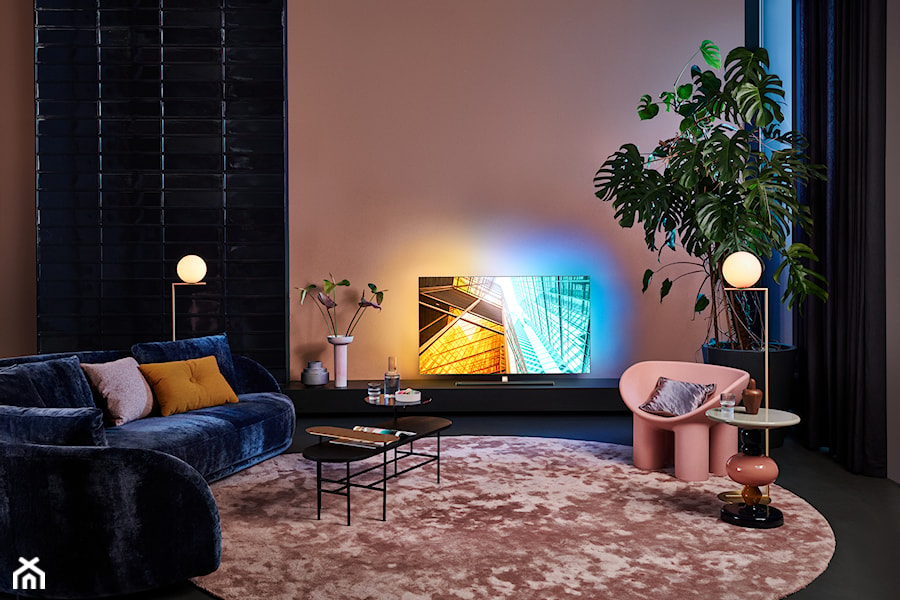 Telewizory OLED805 i OLED+935 - Salon, styl nowoczesny - zdjęcie od Philips TV & Sound