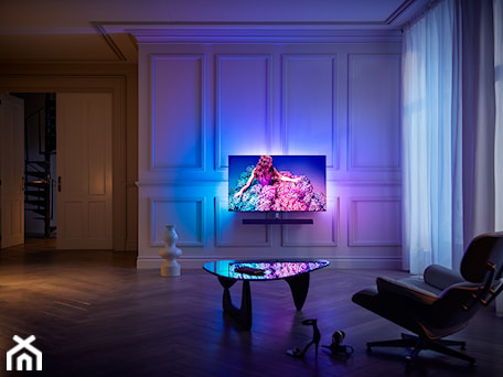 Aranżacje wnętrz - Salon: OLED+934 - Salon, styl nowoczesny - Philips TV & Sound. Przeglądaj, dodawaj i zapisuj najlepsze zdjęcia, pomysły i inspiracje designerskie. W bazie mamy już prawie milion fotografii!