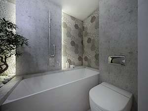 Mała łazienka w wanną - powierzchnia 2,8 mkw - zdjęcie od PROJEKT express
