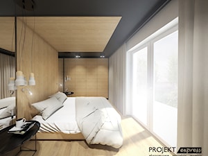 Sypialnia w stylu nowoczesnym 13,5 mkw garderoba i wygodna toaletka