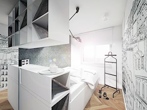 Biała sypialnia - zdjęcie od PROJEKT express