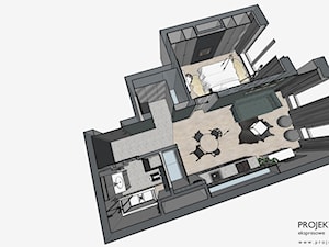 Tradycyjne mieszkanie 45 mkw - uniwersalna klasyka - ponadczasowy styl i klasa! - zdjęcie od PROJEKT express