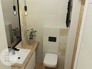 Mała łazienka - Łazienka, styl nowoczesny - zdjęcie od projektwnetrze.ako