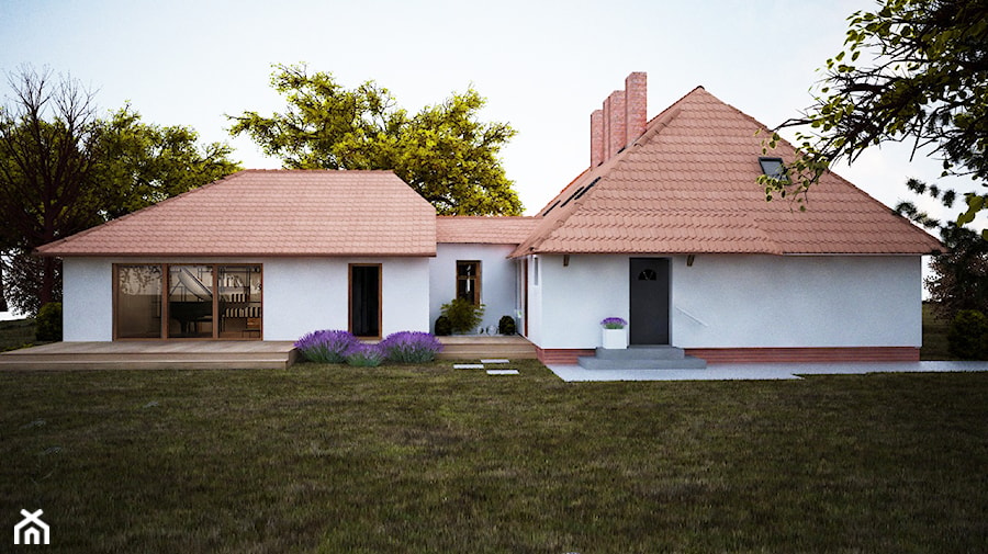 dom pod kasztanami - Domy, styl tradycyjny - zdjęcie od Architekci