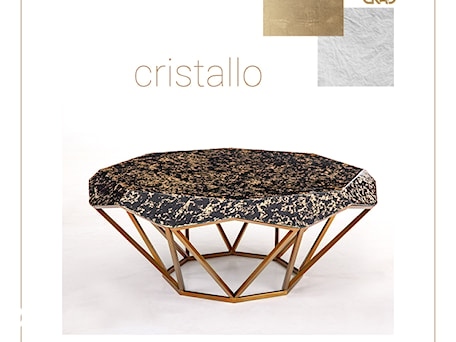 Aranżacje wnętrz - Salon: Stolik kawowy Cristallo - złoto czarny - Grad Design. Przeglądaj, dodawaj i zapisuj najlepsze zdjęcia, pomysły i inspiracje designerskie. W bazie mamy już prawie milion fotografii!