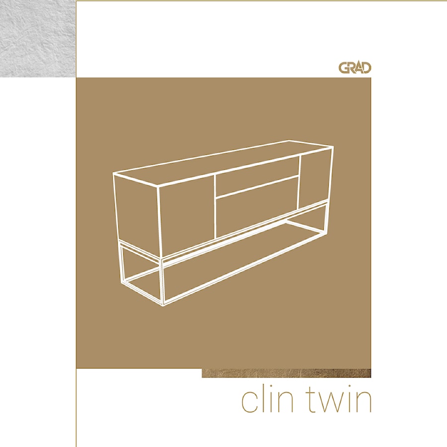 Komoda Clin Twin - zdjęcie od Grad Design