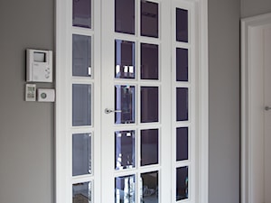 drzwi przeszklone, naświetla, białe drzwi - zdjęcie od WOODYOU Sebastian Grabarczyk