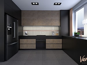 Projekt nowoczesnego mieszkania w Łęcznej - Kuchnia, styl nowoczesny - zdjęcie od Vanilla Design Pracownia Projektowania Wnętrz