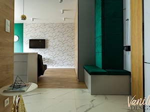Projekt mieszkania na os. Ruczaj - Hol / przedpokój, styl nowoczesny - zdjęcie od Vanilla Design Pracownia Projektowania Wnętrz