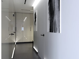 Projekt nowoczesnego mieszkania w Łęcznej - Hol / przedpokój, styl nowoczesny - zdjęcie od Vanilla Design Pracownia Projektowania Wnętrz