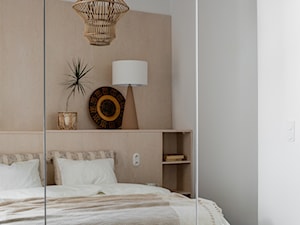 Krupówki - mieszkanie w przedwojennej kamienicy - Sypialnia, styl minimalistyczny - zdjęcie od agatapop_projekty