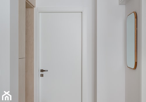 Krupówki - mieszkanie w przedwojennej kamienicy - Hol / przedpokój, styl minimalistyczny - zdjęcie od agatapop_projekty
