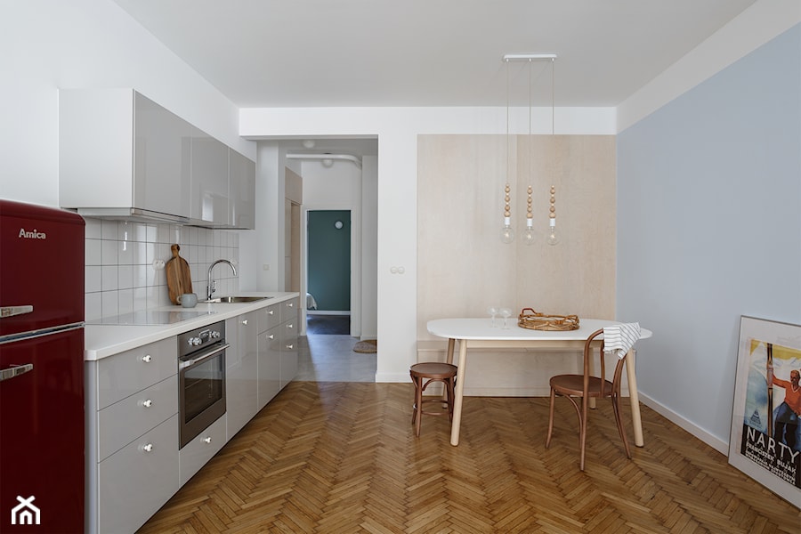 Krupówki - mieszkanie w przedwojennej kamienicy - Kuchnia, styl minimalistyczny - zdjęcie od agatapop_projekty