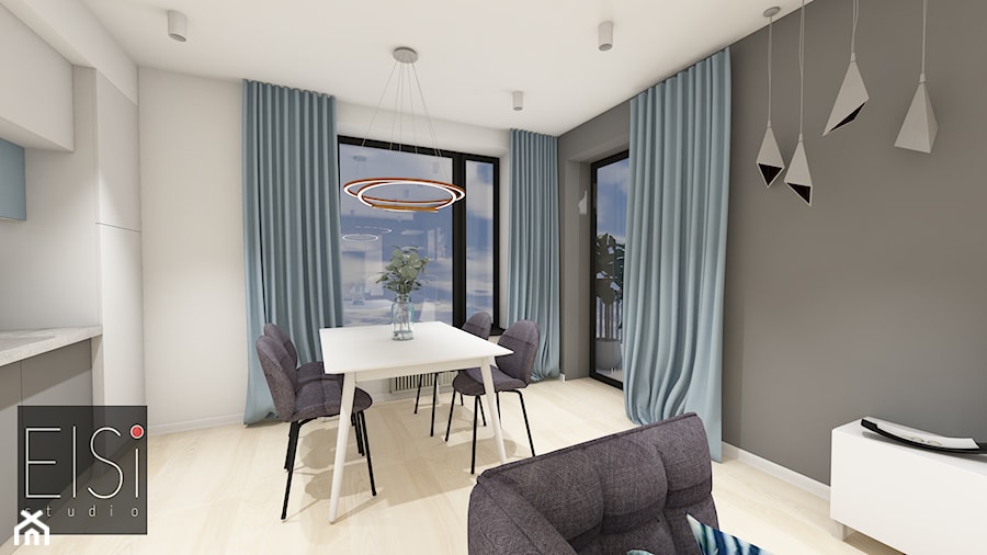 Przytulne mieszkanie - Salon, styl nowoczesny - zdjęcie od ElSi Studio