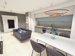 Przytulne mieszkanie - Salon, styl nowoczesny - zdjęcie od ElSi Studio