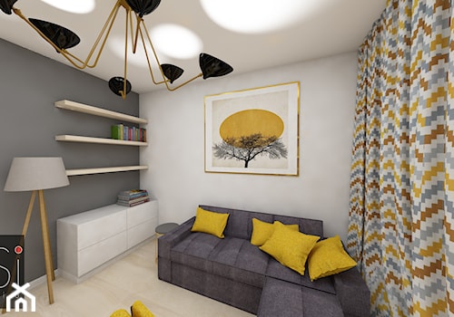 Przytulne mieszkanie - Biuro, styl nowoczesny - zdjęcie od ElSi Studio