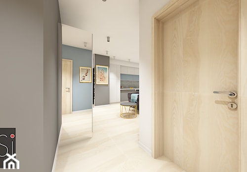 Przytulne mieszkanie - Hol / przedpokój, styl nowoczesny - zdjęcie od ElSi Studio