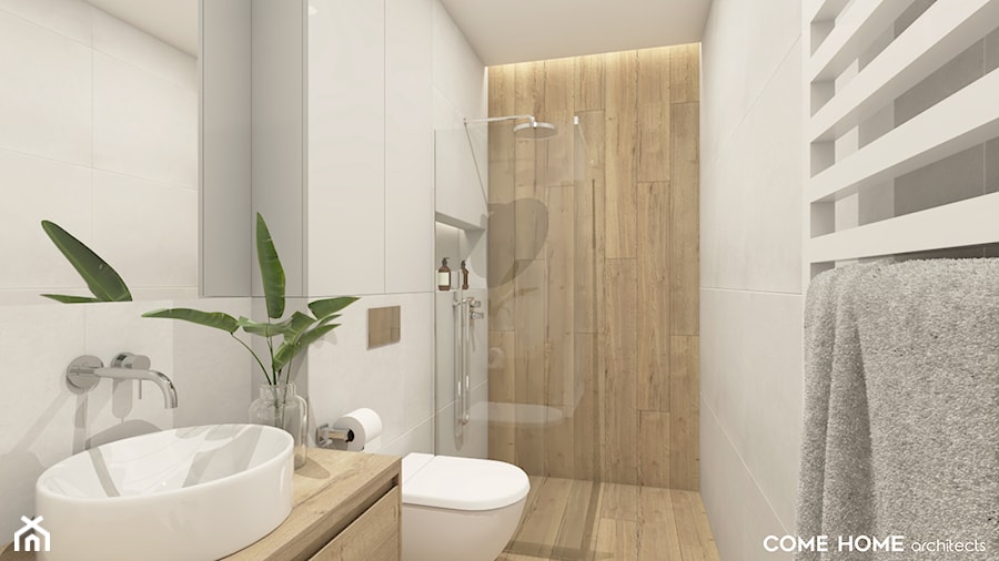 Łazienka dla gości. - zdjęcie od COME HOME architects