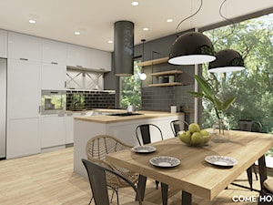 Kuchnia z jadalnią. - zdjęcie od COME HOME architects