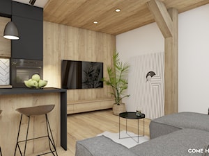 Nowoczesny apartament na poddaszu - zdjęcie od COME HOME architects
