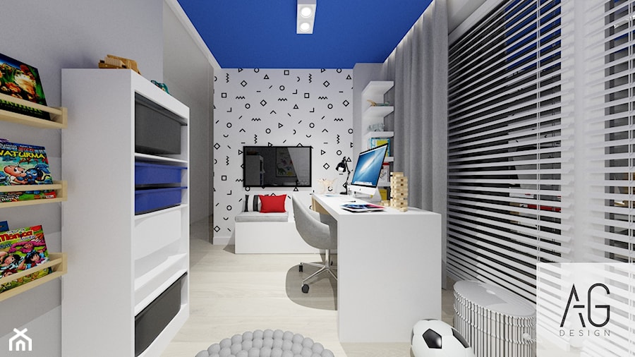 Pokój dla chłopca - Pokój dziecka, styl nowoczesny - zdjęcie od AG Design architektura wnętrz