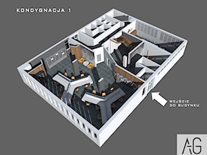 Biura/Sala szkoleniowa - Wnętrza publiczne, styl nowoczesny - zdjęcie od AG Design architektura wnętrz