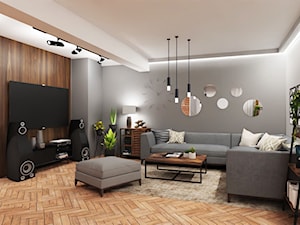Salon, styl industrialny - zdjęcie od Dream Interior Design Wnętrza Marzeń