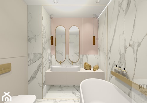 Projekt łazienki - zdjęcie od PT8 INTERIOR DESIGN Magdalena Lech Biuro projektowania wnętrz