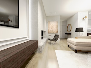 Projekt Carbonwood White Salon - zdjęcie od PT8 INTERIOR DESIGN Magdalena Lech Biuro projektowania wnętrz