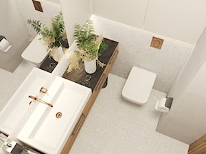 Toaleta dla gości - zdjęcie od Projektowanie wnętrz Dobry Plan