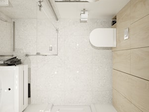 Łazienka w naturalnych tonach - zdjęcie od Projektowanie wnętrz Dobry Plan