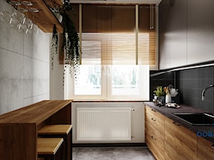 Kuchnia w industrialnym stylu - zdjęcie od Projektowanie wnętrz Dobry Plan