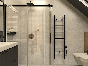 Łazienka z wanną i prysznicem - zdjęcie od Projektowanie wnętrz Dobry Plan