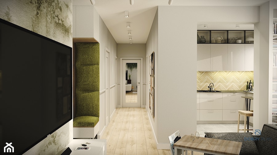Mieszkanie w Warszawie - Salon - zdjęcie od Projektowanie wnętrz Dobry Plan