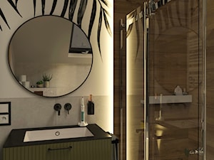 Łazienka pod palmami - zdjęcie od Projektowanie wnętrz Dobry Plan