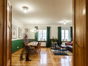 Salon w mieszkaniu w poznańskiej kamienicy - zdjęcie od HouseStudio | projektowanie wnętrz | home staging